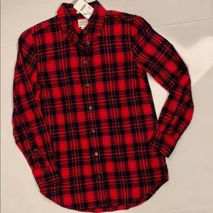 J Crew women’s petite flannel